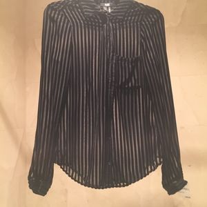 Paige Sheer Velvet Silk Top